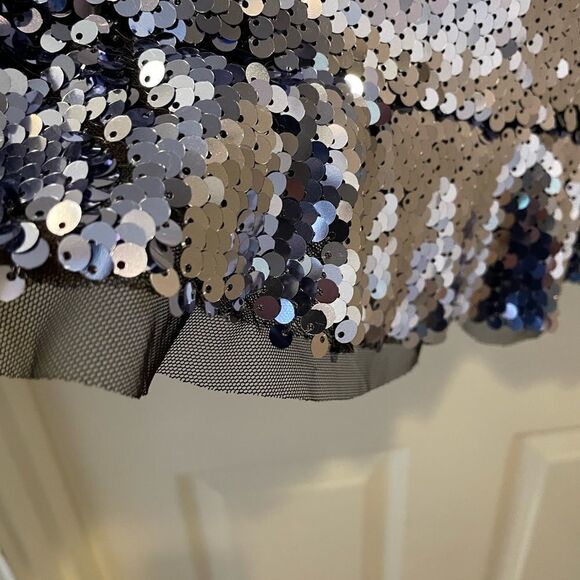 Free People Purple Sequin Siren Dress NWT - Picture 4 of 16